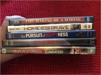 Lot of 5 dvds