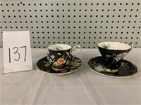 ROYAL ALBERT CUPS AND SAUCERS -2