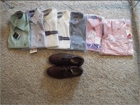 Lot of New Clothing, Size 11.5 Golf Shoes