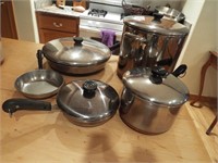 Kitchen Revere Ware Pots and Pans