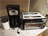 Coffee Maker, Toaster/Toaster Oven Combo