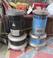 (2) Perfection Smokeless Oil Heaters