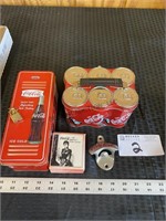 Collectible Coca-Cola Items - Opener, Tin Six Pack