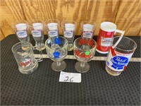 Budweiser Glasses, Twins Mug, PBR Glass, PBR Goble
