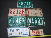 Bicycle/Motorcycle License Plates