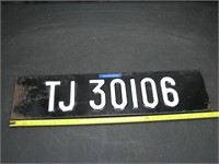 South Africa License Plate