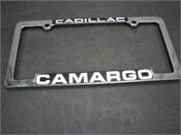 Vintage Cadillac Dealer License Plate Frame