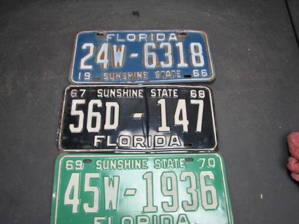 License Plate Collector Online Auction