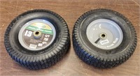 Two 13 x 5.00-6 Handtruck Tires and Rims