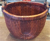 Large Tyee Basket, Approximately 18" x 16" x 14.5"