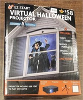Virtual Halloween Projector