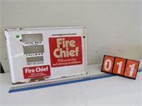 FIRE CHIEF PORCLEIN PUMP FRONT "WHITE"