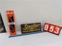 SIEGLER & BURIED CABLE SIGN