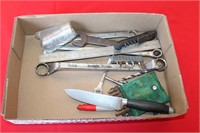 BOX OF MISC. TOOLS