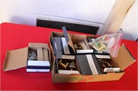 BOX OF MISC. DOOR HANDLES