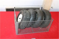 CRATE OF 4 TIRES