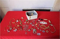 BOX OF MISC. JEWELRY