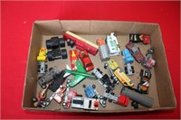 BOX OF MISC. CARS, HOT WHEELS & MATCHBOX