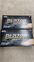 Blazer 9mm Ammunition 100rds