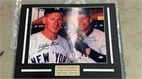 Whitey Ford & Mickey Mantle Autographed Piv