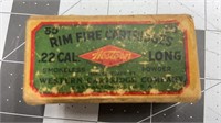 Vintage WESTERN Rimfire Cartridges 22long