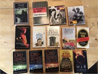 14 x paperback books, Famous Titles