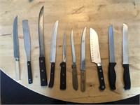 10 x Knives, etc