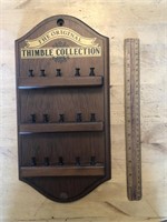 Wooden Thimble Display Pieces