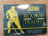 HOCKEY: Unopened Box Set of 1991 Score Cards