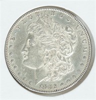 Coin 1882-P Morgan Silver Dollar In B.U.