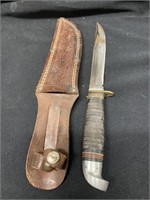 Western Sheath knife in good used condition. 5