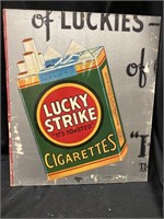Lucky strike cigarette Advertising peace. 14