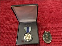 Two army medals