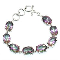 $250 Silver Mystic(40.5ct) Bracelet