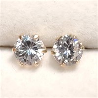 $240 10K  CZ Earrings