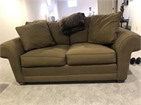Contemporary Rolled Arm Sofa