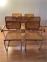 Nice Set of (7) Cane Back Cane Bottom Chairs