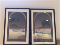 Pr Signed Robert Wilson Serigraphs