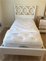 Nice Pottery Barn Twin Bed Frame w/Barely Used