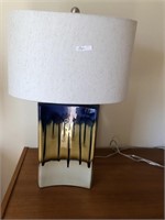 Modern Ceramic Lamp with Shade
