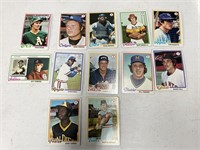 Vintage baseball cards