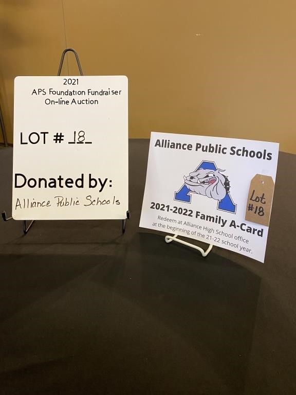 Alliance Public Schools Foundation Fundraiser Auction