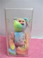 Ty  Beanie Baby  Bear with Case