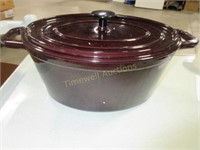 Enameled cast iron dutch oven - 6.3 quart