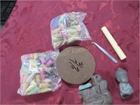 Incense - stick, cone and Buddha burner