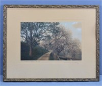 Wallace Nutting " A Maple-Apple Arch" Print