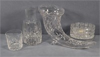 3pc. Crystal incl. Waterford Tumble Up