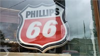 Phillips 66 LED Plastic Light Sign