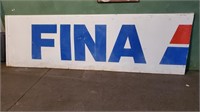 FINA Metal Sign