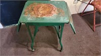 Vintage Painted Typing Table
